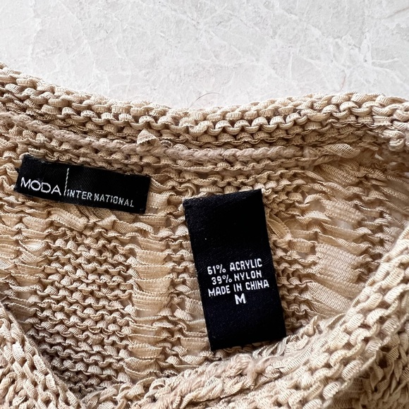 Amazing, MODA INTERNATIONAL versatile, neutral sweater - Picture 4 of 4